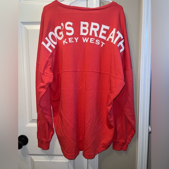 Women’s long sleeve v neck tee Hogs Breath Key West size XL - Picture 5 of 5